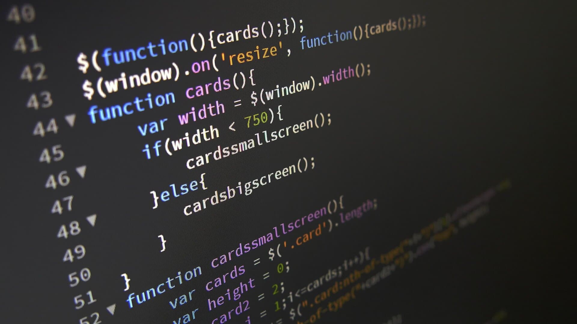 Photo taken from a TypeScript code.